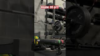 Eamon insane 315 bench pr Official [upl. by Aisiat]