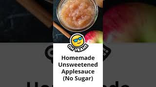 Homemade Unsweetened Applesauce Recipe shorts [upl. by Inoy910]