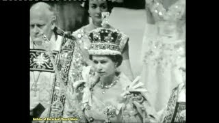 BBC TV Coronation of Queen Elizabeth II Westminster Abbey 1953 William McKie [upl. by Yleek]