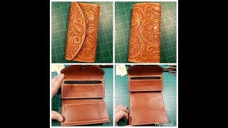 Making a Clutch Wallet Part2 [upl. by Zavras]