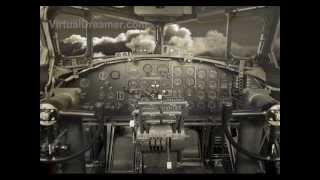 B17 Bomber Sound for Sleeping  2 Hour Long Prop Airplane Audio [upl. by Eilasor883]