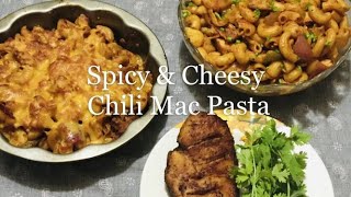 Spicy amp Cheesy Chili Macaroni Pasta with ChickenChili PastaDifferent PastaVaritiesPasta Bake [upl. by Aibat]