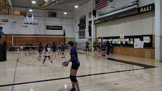 Cabrillo JV Volleyball 🏐 Tournament vs Cabrillo set 2 [upl. by Aliuqaj501]