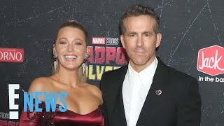 Ryan Reynolds Gives Rare Glimpse into Family Life with Blake Lively  E News [upl. by Areic898]