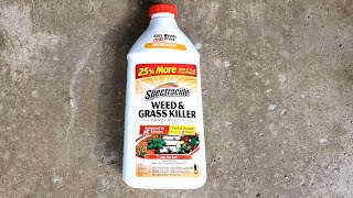 Spectracide WEED And Grass KILLER Review [upl. by Arahset764]