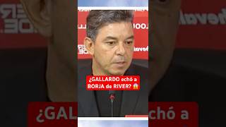 ¿GALLARDO echó a BORJA por estas palabras 😱 Critica en Conferencia RiverPlate Futbol Argentina [upl. by Anairuy7]