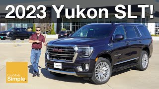 2023 GMC Yukon SLT Diesel  Best Blend of VALUE and LUXURY [upl. by Michella133]