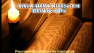 Biblia HabladaBIBLIA REINA VALERA 1960 HECHOS CAP 3 [upl. by Allyce493]