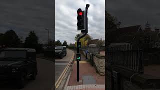 Wells Portway A39 Envirolite Traffic Lights Toucan Crossing [upl. by Paterson851]