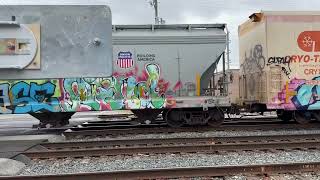 UP Manifest Train In LaGrange IL On October 13 2024 [upl. by Ydnagrub106]