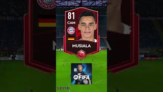 MUSIALA EN TODOS LOS FIFA MOBILEFC MOBILE 2125 fc25 [upl. by Ahtanoj]