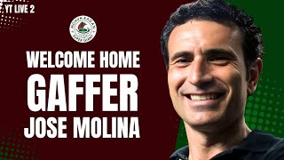 MBFT YT Live 2 II Mohun Bagan appoints Mollina as the head coach [upl. by Ateekan]