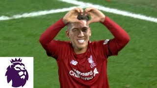 Roberto Firmino scores hat trick for Liverpool against Arsenal  Premier League  NBC Sports [upl. by Pius]