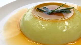 Pandan Coconut Creme Caramel Recipe  Resepi Creme Caramel Pandan Santan [upl. by Valerle]