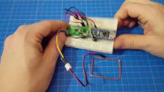 Connecting RFID reader to an Arduino [upl. by Lenoil]