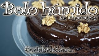 Bolo humido de chocolate [upl. by Fisoi]