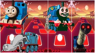 Siren Head 🌟 Thomas The Train Exe 🌟Spider Thomas 🌟 Choo Choo Charles ⚡ Tiles Hop EDM Rush [upl. by Cody]