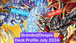 Branded Despia Deck Profile July 2024 [upl. by Walter920]