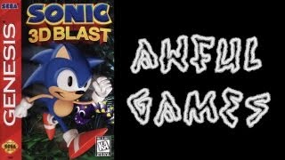 AWFUL GAME Sonic 3D Blast Sega Genesis [upl. by Hselin]