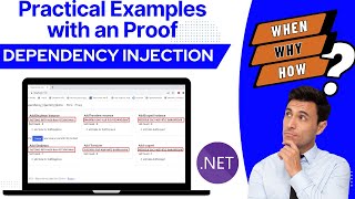 Dependency injection in aspnet core web app  AddSingleton  AddTransient  AddScoped [upl. by Vadnee936]