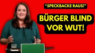 💥RedeAbbruch Demonstranten erschüttern Ricarda Lang [upl. by Pippo635]