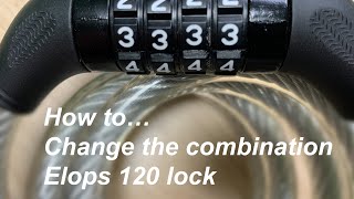 How to change a Decathlon lock combination [upl. by Josselyn11]