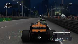 F1 2018 11ª TEMPORADA Stoffel Vandoorne  Cingapura [upl. by Gonick]