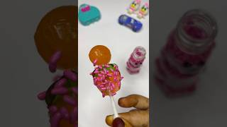 Strawberry 🍓 Jelly With Jems Lollipop Popsicle shotrs youtubeshort shortsvideoviral [upl. by Joell]