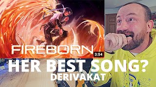 HER BEST SONG YET FIREBORN  Derivakat REACTION Dream SMP  Sapnap [upl. by Warwick]