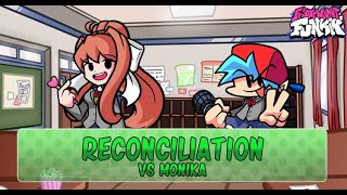 FNF Doki Doki Takeover  Reconciliation vs Monika [upl. by Llertnod]