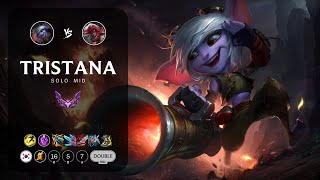 Tristana Mid vs Katarina  KR Master Patch 142 [upl. by Hawk]