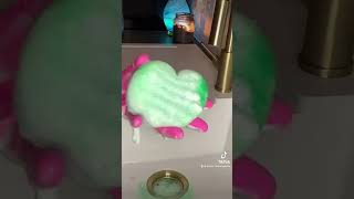 ASMR cleaning asmr asmrscrubbing cleaningmotivation asmrclean asmrsponge sponge [upl. by Awahsoj]