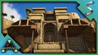 RENOVATING THE DESERT TEMPLE OUTPOST  Ark RAGNAROK DLC Gameplay S3E12 [upl. by Pliske]