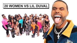 20 WOMEN VS 1 COMEDIAN  LIL DUVAL [upl. by Tindall]