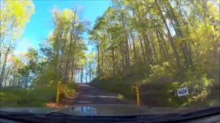 Melfi Driving Up Bell Mountain Georgia Hiawassee [upl. by Anytsirhc612]