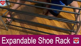 Maximize Your Shoe Collection With This Expandable Shoe Rack NingD [upl. by Eittel211]