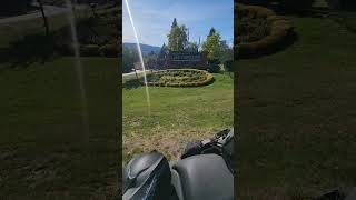 Lake Cowichan BC 🏔 adventure motorcycle rider bikelife 1k viral ytshorts bmw gs nature [upl. by Leda]