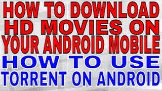 How to download HD movies on android mobileHow To Download HD Movies for Free on Android Mobiles [upl. by Soelch772]