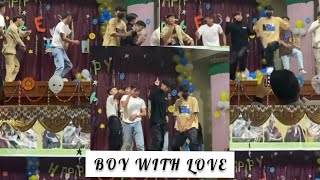 BTS Boy with love  by STS DARJEELING hostel boys in TEACHERS DAY ❤️ [upl. by Ikcir7]