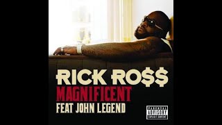 Rick Ross Feat John Legend  Magnificent Official Instrumental [upl. by Okomom]