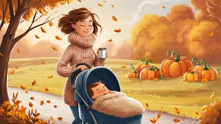 Entspannender Herbstspaziergang – Naturgeräusche für Kinder und Babys 🍂 Hilfe beim Einschlafen [upl. by Ylrebmic]