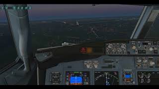 X Plane 11  Landing in Chennai International Airport  Boeing 737800X Zibo Mod [upl. by Bate]