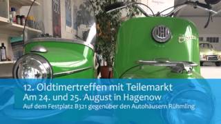 Tipp Oldtimertreffen in Hagenow [upl. by Eelydnarb]