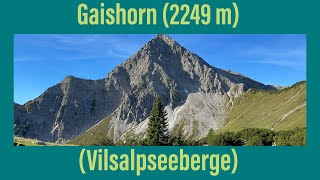 3 Gaishorn 2249 m  Vilsalpseeberge [upl. by Hgielime485]