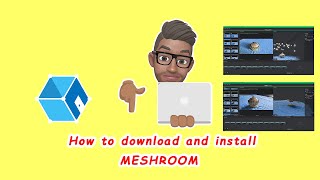 How to download and install MESHROOM  3D photogrammetry  3D photoscan [upl. by Ha702]