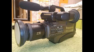 SVHS Movie Camera Panasonic NVMS4 [upl. by Inilahs]