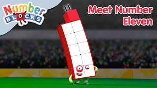 Numberblocks  All About Number Eleven  Meet the Numbers  Learn to Count [upl. by Raimes984]