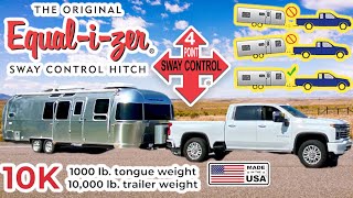 How To Setup And Disconnect Your Equalizer Weight Distribution Hitch To Your Travel Trailer Newbies [upl. by Akehsar]