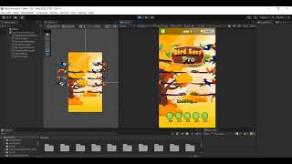 Bird Sort Game 300 Levels Unity Source Code unity unity3d unitydev unitydeveloper sourcecode [upl. by Brinson]