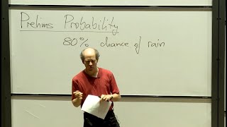 Probability Lecture 1 Events probabilities amp elementary combinatorics  1st Year Student Lecture [upl. by Blau]